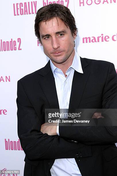 Luke Wilson during Legally Blonde 2 Red, White & Blonde - Special Screening in Southampton, New York at United Artists Southampton Theatre in...