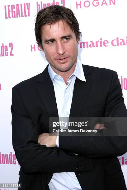 Luke Wilson during Legally Blonde 2 Red, White & Blonde - Special Screening in Southampton, New York at United Artists Southampton Theatre in...