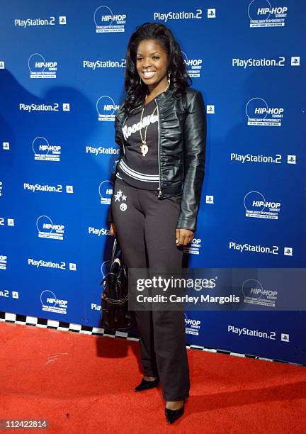 Nicole Wray during Sony Playstation 2 Teams with Russel Simmons and the Hip-Hop Summit Action Network to "Race to the Polls" - Arrivals at...