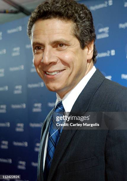 Andrew Cuomo during Sony Playstation 2 Teams with Russel Simmons and the Hip-Hop Summit Action Network to "Race to the Polls" - Arrivals at...