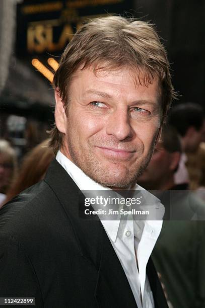 Sean Bean during "The Island" New York City Premiere - Outside Arrivals at Ziegfeld Theater in New York City, New York, United States.