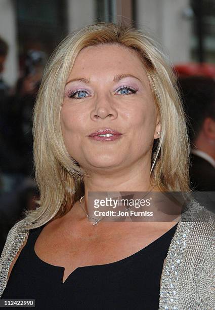 Amanda Redman during "Three" London Premiere - Inside Arrivals at Odeon Leicester Square in London, Great Britain.