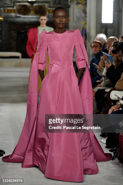 A model walks the runway during the Valentino Spring Summer 2019 show... News Photo - Getty Images