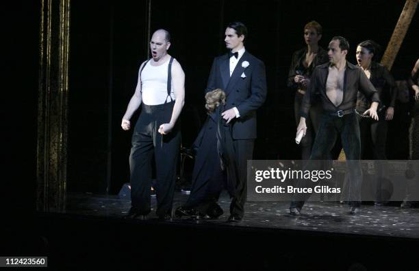 Backstreet Boys member Kevin Richardson makes his Broadway Debut in "Chicago" as "Billy Flynn" on Broadway at the Shubert Theatre on January 20, 2003