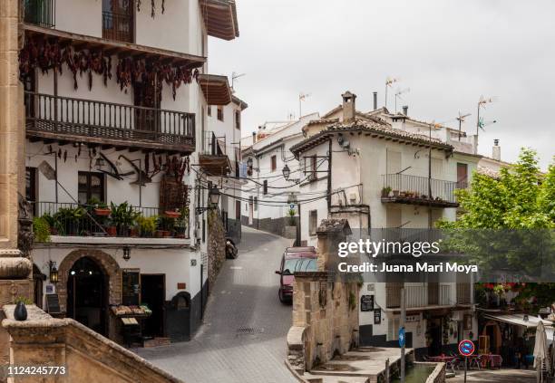 central street of the tourist town of cazorla.  in andalucia.  spain - cazorla stock pictures, royalty-free photos & images