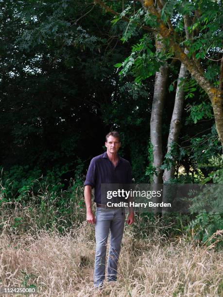 Historian, tv presenter and broadcaster Dan Snow is photographed for the Sunday Times on July 12, 2018 in the New Forest, England.