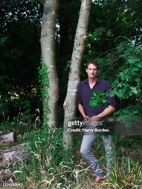 Historian, tv presenter and broadcaster Dan Snow is photographed for the Sunday Times on July 12, 2018 in the New Forest, England.