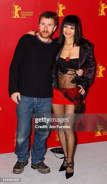 Tim Roth and Bay Ling during 2004 Berlin Film Festival - "Beautiful Country" Photocall at Hyatt Hotel in Berlin, Germany.