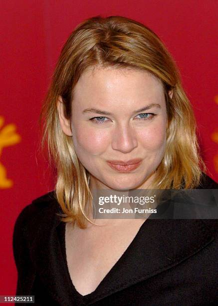 Renee Zellweger during 2004 Berlin Film Festival - "Cold Mountain" Photocall and Press Conference at The Hyatt Hotel in Berlin, Germany.