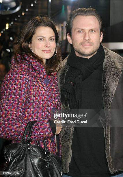 Ryan Haddon and Christian Slater during "Finding Neverland" London Premiere at Odeon Leicester Square, London in London, Great Britain.