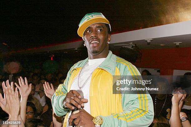 Sean "P. Diddy" Combs during Sean "P. Diddy" Combs' Fourth of July East Hampton Party at The Resort in East Hampton, New York, United States.