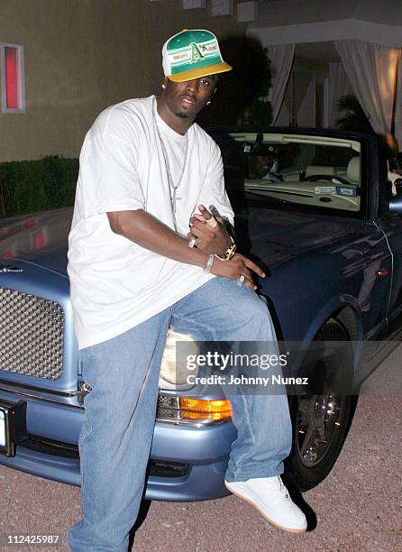 Sean "P. Diddy" Combs during Sean "P. Diddy" Combs' Fourth of July East Hampton Party at The Resort in East Hampton, New York, United States.