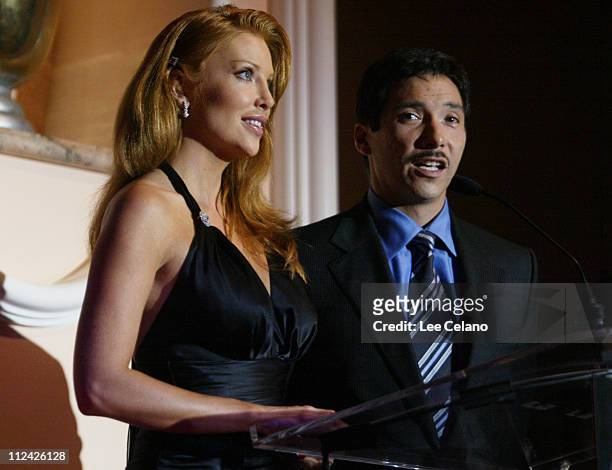 Angelica Bridges and Benito Martinez during The 12th Annual Diversity Awards Honoring Diversity in Television and the Cinematic Arts - Show at...