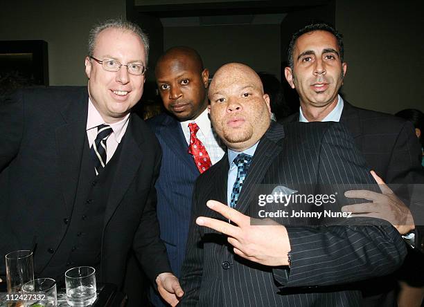 Steve Bartels, Benny Pough, Sean Pecas and Rick Sackheim of ISLAND DEF JAM