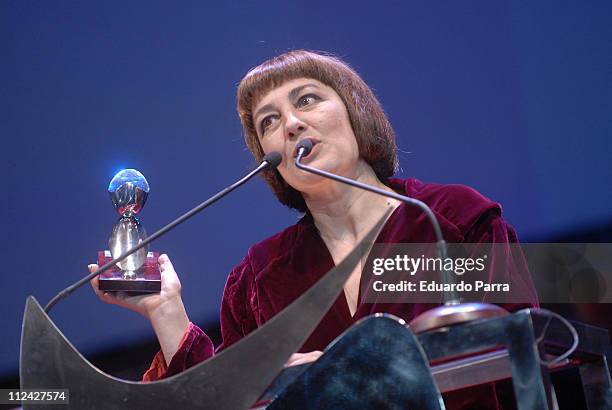 Isabel Ordaz during Actors Union Awards, Madrid - February 12, 2007 in Madrid, Spain.