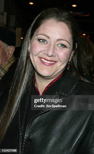 Camryn Manheim during Opening Night Arrivals for the Broadway Revival of August Wilson's "Ma Rainey's Black Bottom" at The Royale Theatre in New York...