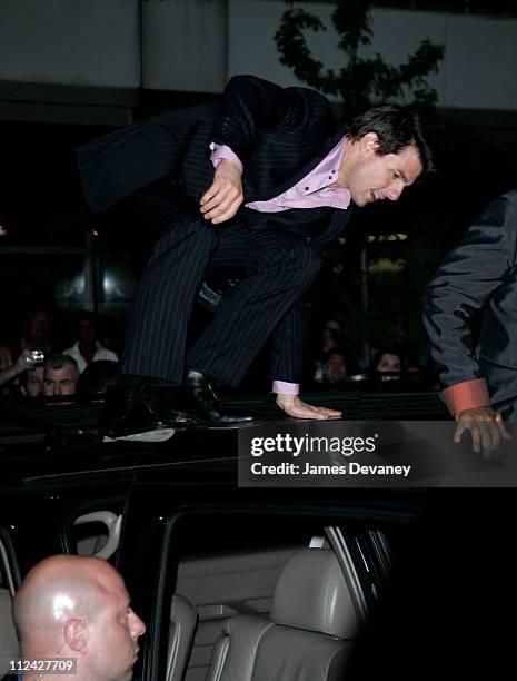 Tom Cruise during 5th Annual Tribeca Film Festival - "Mission: Impossible III" New York Premiere - Outside Arrivals at Ziegfeld Theater in New York...