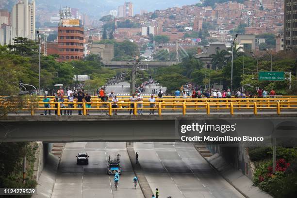 Miguel Ángel López of Colombia and Astana Pro Team / Hernando Bohórquez of Colombia and Astana Pro Team / Rodrigo Contreras of Colombia and Astana...