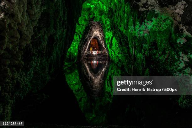 nemocon salt mine colombia iii - saline stock-fotos und bilder