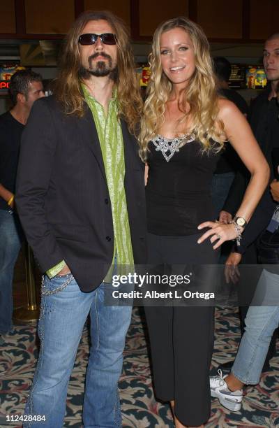 Rob Zombie and wife Sheri Moon during 36th Annual Comic Con International - "The Devil's Rejects" Premiere - Inside at Pacific's Gaslamp 15 Theater...