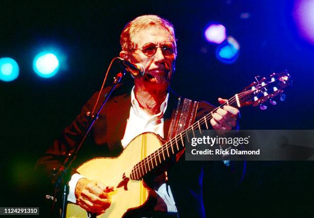 Chet Atkins and Friends perform at Chastain Park Amphitheater in Atlanta, Ga. On July 01, 1995