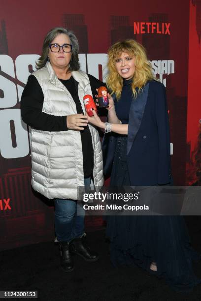Rosie O’Donnell and Natasha Lyonne attend Netflix's "Russian Doll" Season 1 Premiere at Metrograph on January 23, 2019 in New York City.