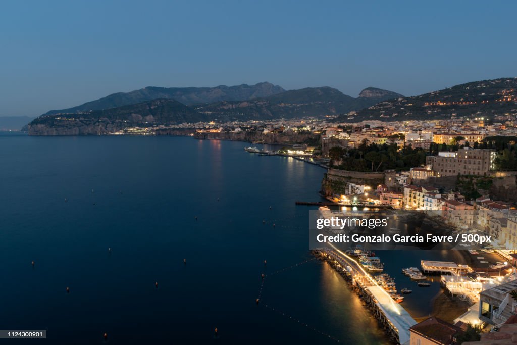 Sorrento At Night