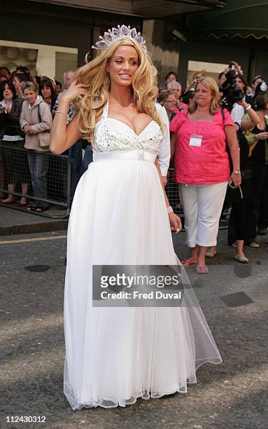 Katie Price AKA Jordan during Katie Price Launches "Crystal" at Harrods - Photocall at Harrods in London, Great Britain.