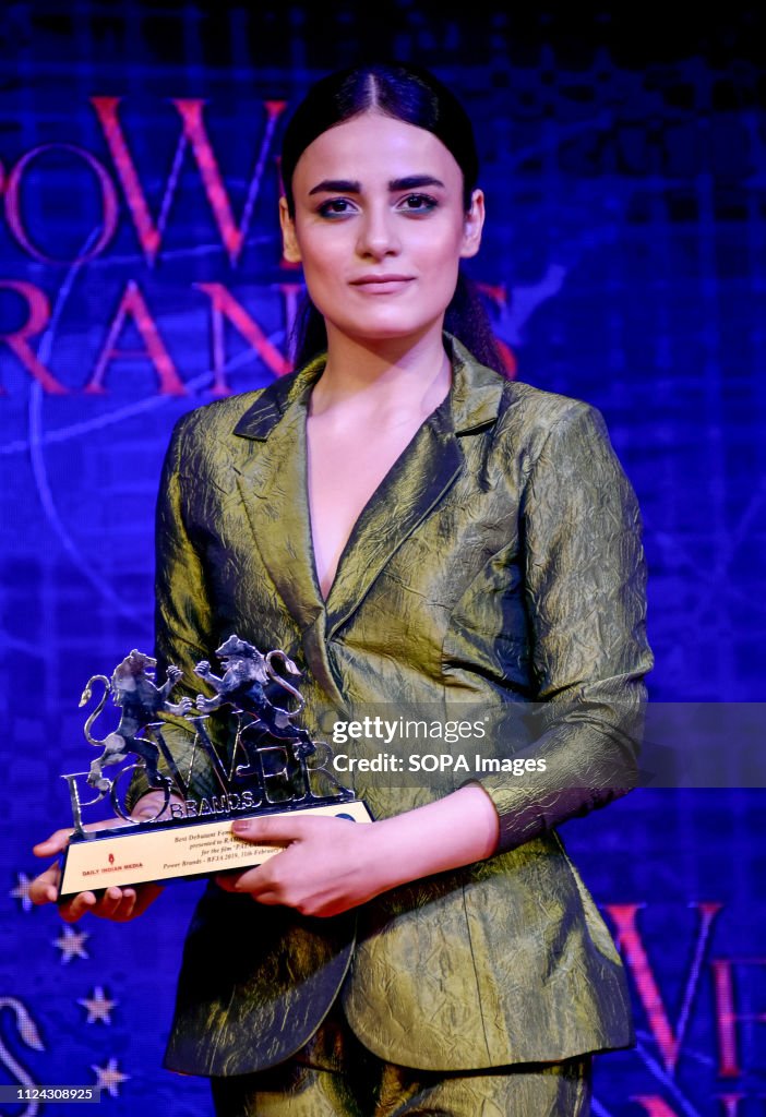Indian television actress Radhika Madan attends Power Brands...