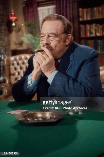 Burl Ives appearing in the Walt Disney Television via Getty Images series 'Alias Smith and Jones'.