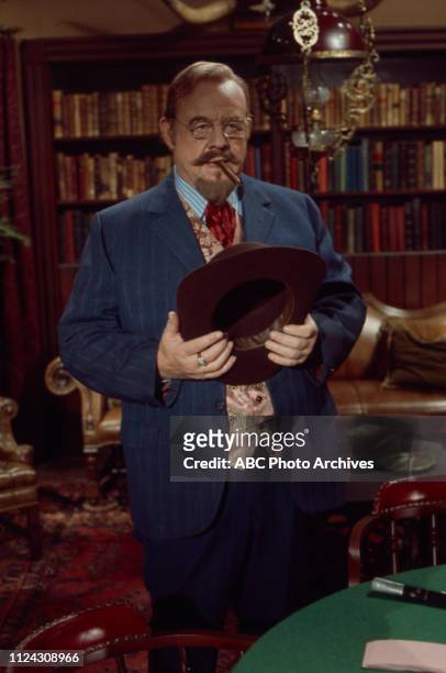 Burl Ives appearing in the Walt Disney Television via Getty Images series 'Alias Smith and Jones'.
