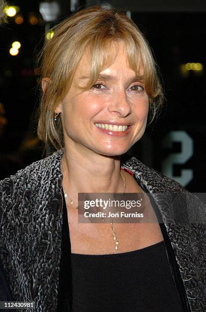 Maryam D'Abo during The Times BFI 48th Annual London Film Festival 2004 - "Vera Drake" Premiere - Inside Arrivals at Odeon Leicester Square in...