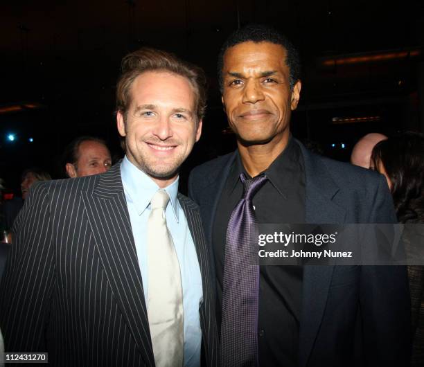 Josh Lucas and Renauld White during "Poseidon" After Party at Barneys at Barneys in New York City, New York, United States.