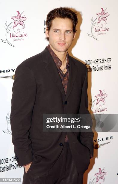 Peter Facinelli during The Lili Claire Foundation's 6th Annual Benefit at Beverly Hilton Hotel in Beverly Hills, California, United States.