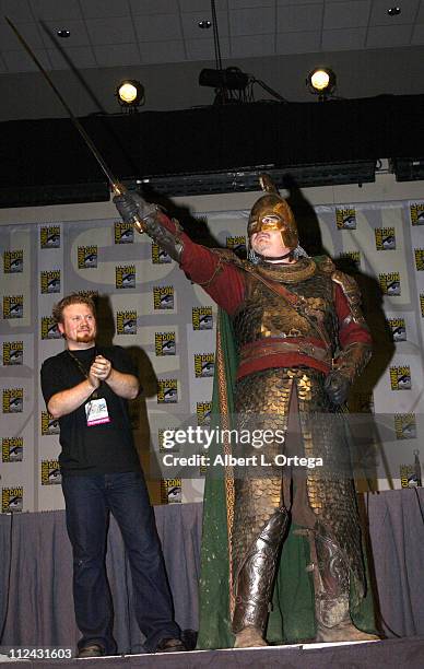 Rohan Soldier during 2003 San Diego Comic Con International - Day Three at The San Diego Convention Center in San Diego, California, United States.