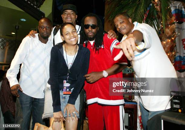 Jerry Wonder, Monie Love, Ed Lover, Wyclef Jean and DJ Kut