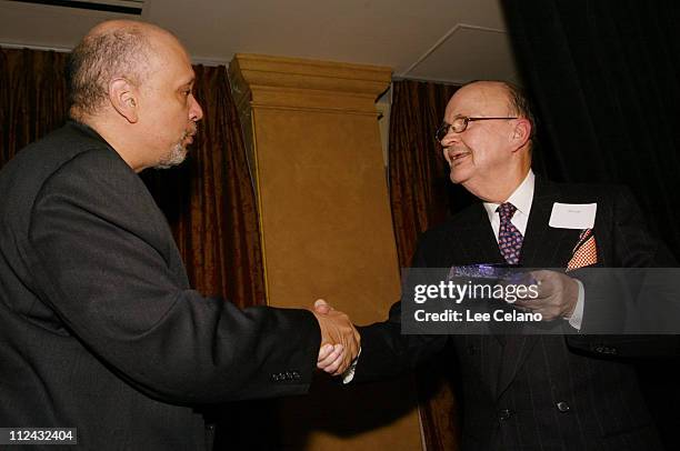 Walter Mosley, Lifetime Achievement Award Recipient, and William Link