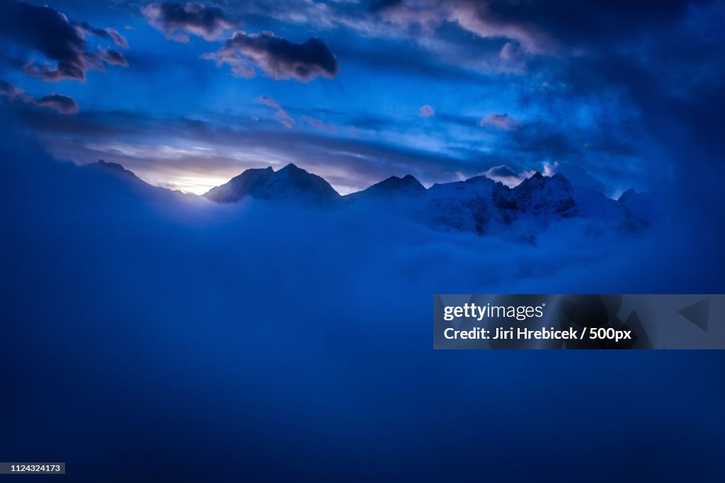 Sunrise In Gran Paradiso