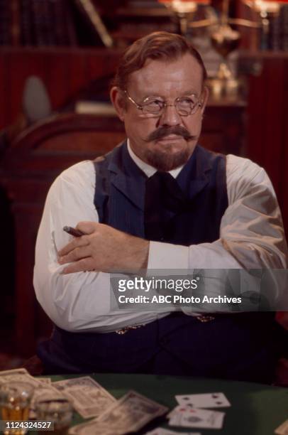 Burl Ives appearing in the Walt Disney Television via Getty Images tv series 'Alias Smith and Jones'.