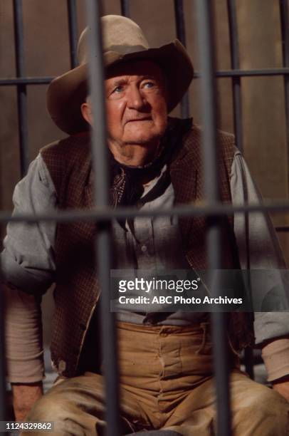 Walter Brennan appearing in the Walt Disney Television via Getty Images series 'Alias Smith and Jones' episode '21 Days to Tenstrike'.