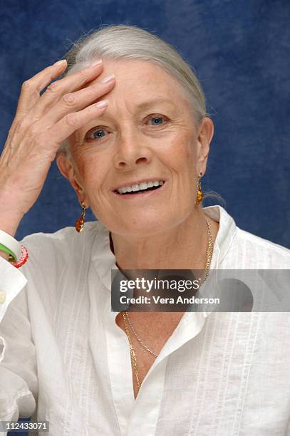 Vanessa Redgrave during "Evening" Press Conference with Michael Cunningham, Natasha Richardson, Mamie Gummer, Claire Danes and Vanessa Redgrave at...