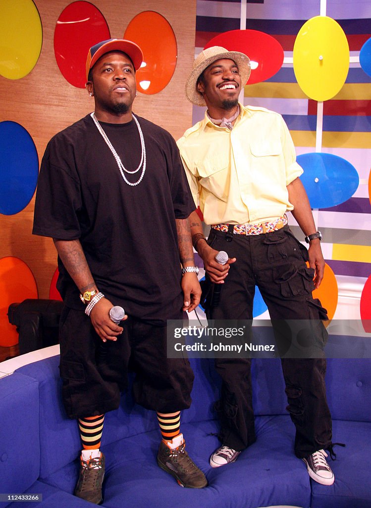 Outkast Visit BET's 106 and Park - August 23, 2006