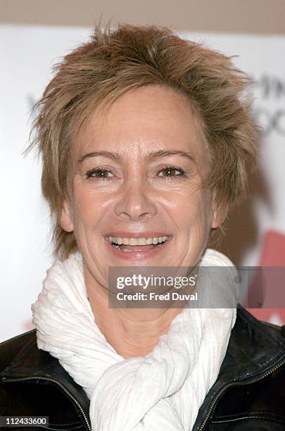 Francesca Annis during "Saved" London Premiere - Arrivals at Apollo Cinema, Regents Street in London, United Kingdom.