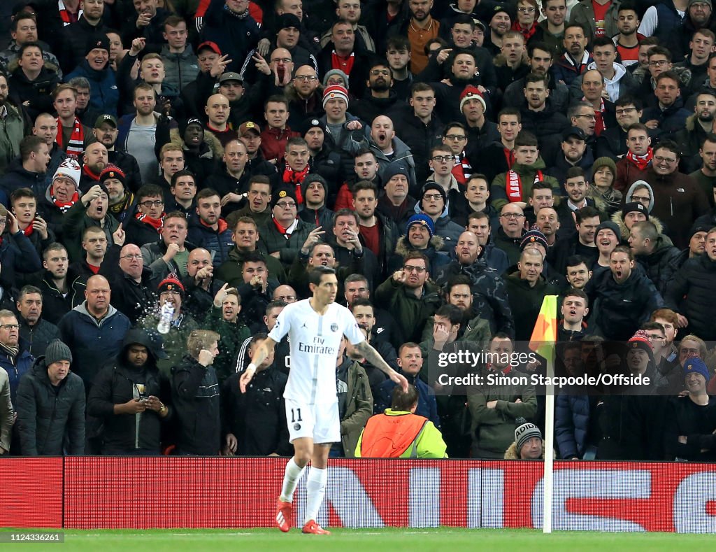 Manchester United v Paris Saint-Germain - UEFA Champions League Round of 16: First Leg