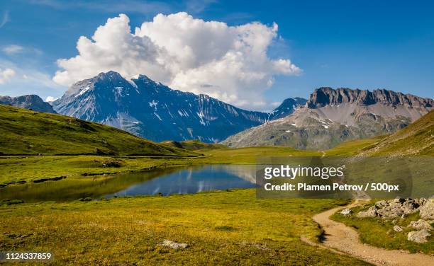 grande casse - vanoise national park stock pictures, royalty-free photos & images