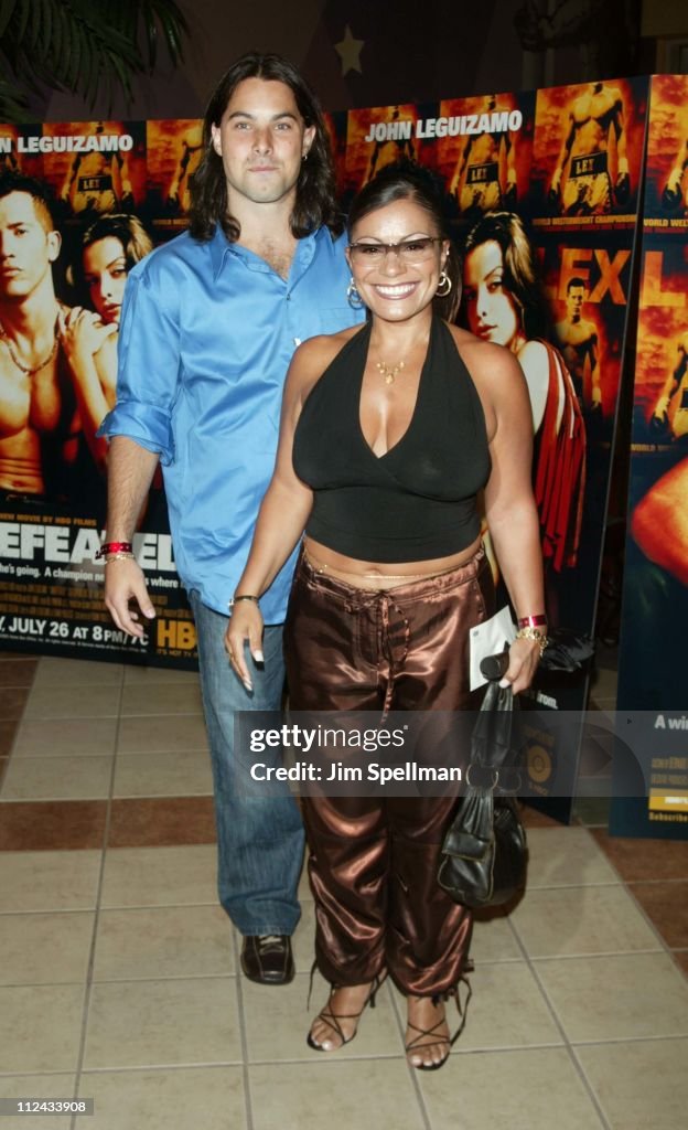 Lisa Lisa and Antonimar Mello during "Undefeated" New York Premiere