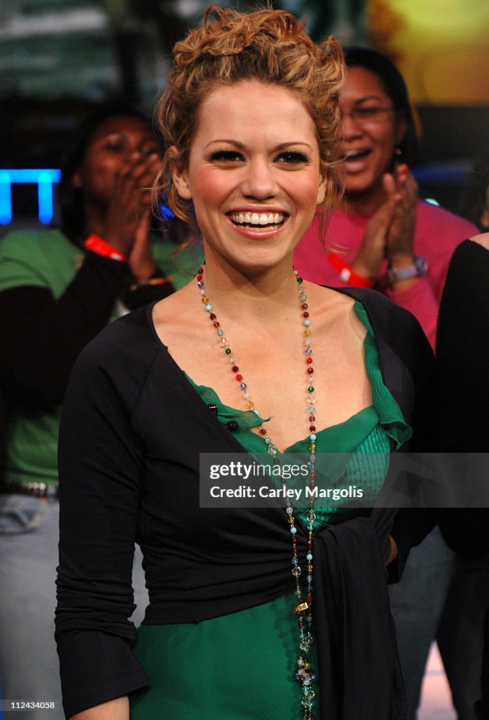 The Cast of "One Tree Hill" Takes Over MTV's "TRL" - January 25, 2005