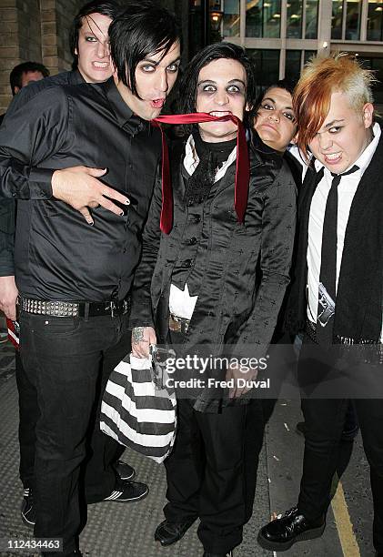 Aiden during Kerrang Awards 2006 - Outside Arrivals at The Brewery London in London, United Kingdom.