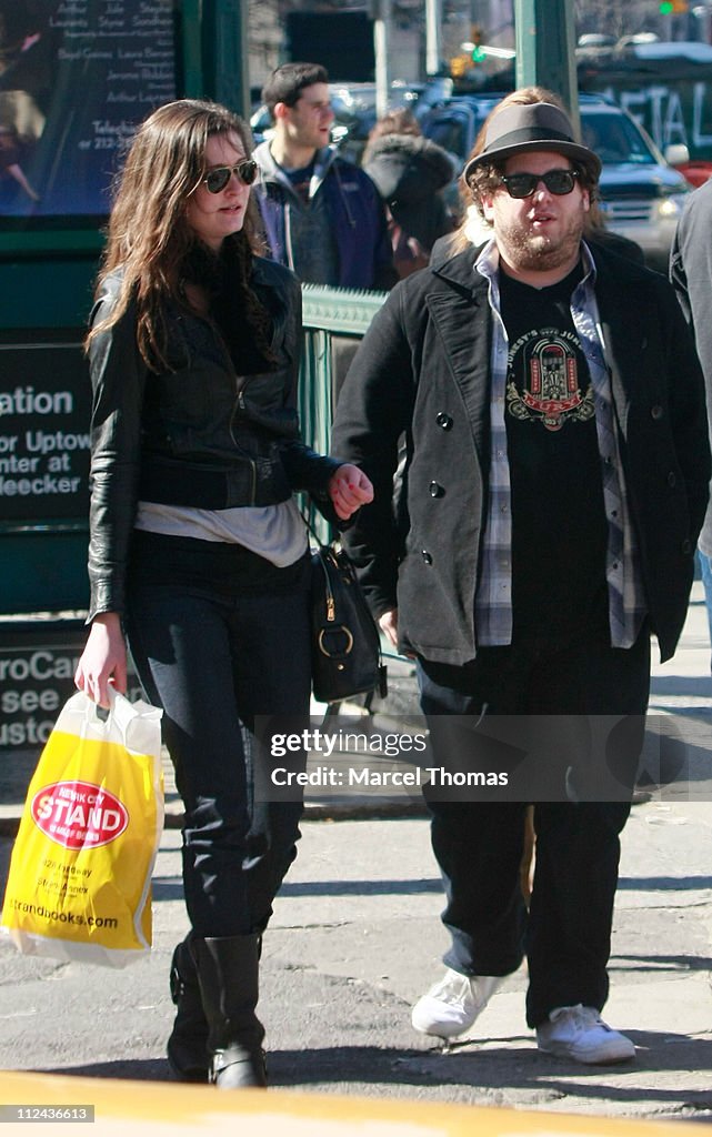 Celebrity Sightings in New York - March 9, 2008