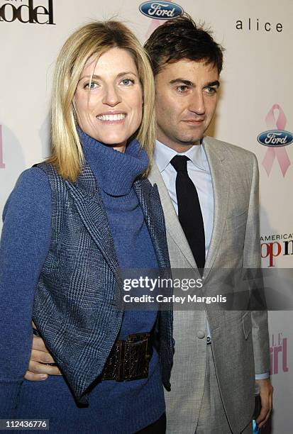 Lucy Sykes Rellie and Euan Rellie during The alice + olivia Fall 2006 Collection with a Special Tribute to Susan G. Komen Breast Cancer Foundation...